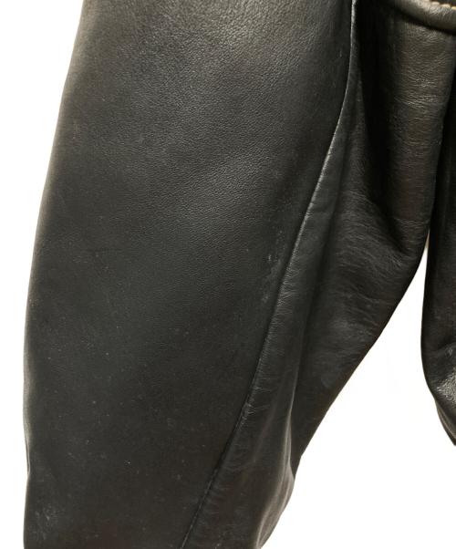 HARLEY-DAVIDSON（ハーレーダビッドソン）HARLEY-DAVIDSON (ハーレーダビッドソン) シングルライダースジャケット ブラック サイズ:Mの古着・服飾アイテム