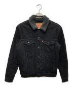 LEVI'Sリーバイス）の古着「シェルパボアトラッカージャケット」｜ブラック
