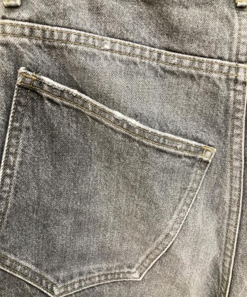 ok.soon（オクスン）ok.soon (オクスン) ワイドデニムパンツ グレー サイズ:1の古着・服飾アイテム