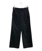 Dickies×ok.soonディッキーズ×オクスン）の古着「タックワイドパンツ」｜ブラック