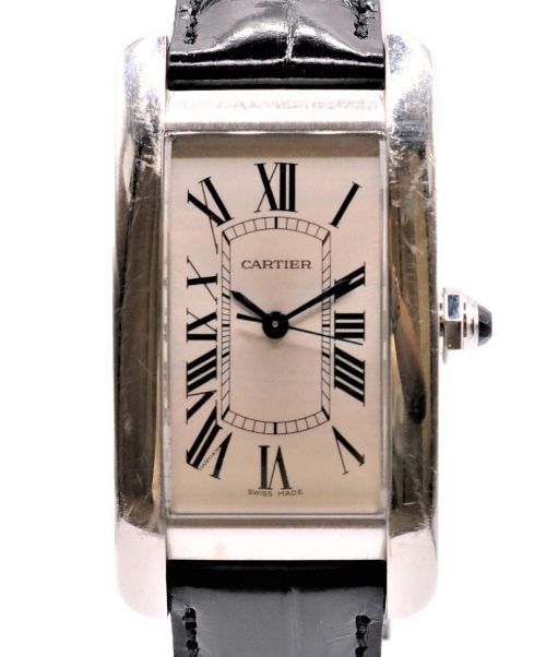 Cartier（カルティエ）Cartier (カルティエ) タンクアメリカンMM シルバー サイズ:MMの古着・服飾アイテム
