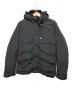 MONCLER（モンクレール）の古着「ラムレザーライナー付ダウンジャケット」｜ブラック