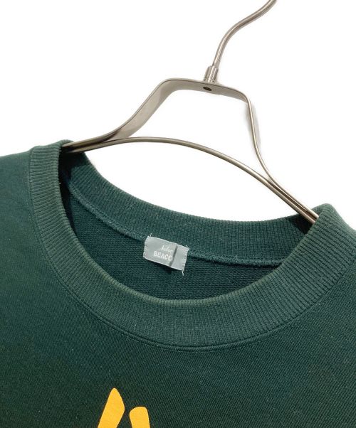 kolor/BEACON（カラービーコン）kolor/BEACON (カラービーコン) Letter Print Pullover グリーン サイズ:SIZE 3の古着・服飾アイテム