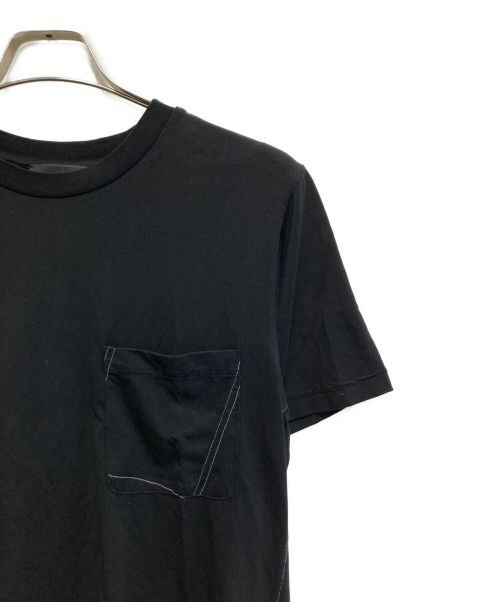 3.1 phillip lim（スリーワンフィリップリム）3.1 phillip lim (スリーワンフィリップリム) ステッチポケットＴシャツ ブラック サイズ:XSの古着・服飾アイテム