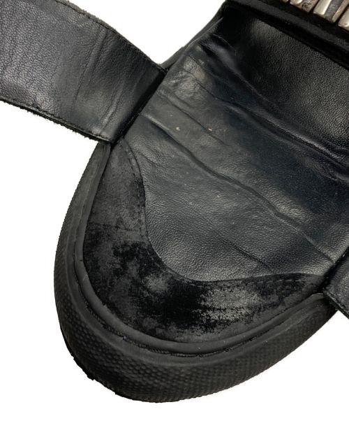 TOGA VIRILIS（トーガ ビリリース）TOGA VIRILIS (トーガ ビリリース) デコラティブサンダル ブラック サイズ:40の古着・服飾アイテム