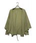 ISSEY MIYAKE (イッセイミヤケ) DRAPE JERSEYカーディガン オリーブ サイズ:SIZE 2：4000円