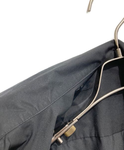 LOEFF（ロエフ）LOEFF (ロエフ) ブロードウィングシャツ ブラック サイズ:SIZE 0の古着・服飾アイテム