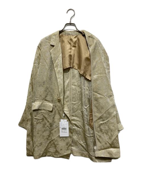 Ameri（アメリ）Ameri (アメリ) MEDI ALICIA JACQUARD JACKET ベージュ サイズ:SIZE FREEの古着・服飾アイテム