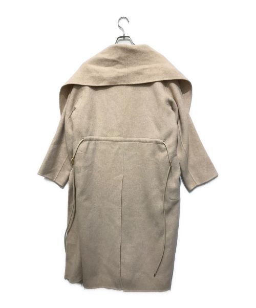 STUNNING LURE（スタニングルアー）STUNNING LURE (スタニングルアー) ショールリバーコート ベージュ サイズ:SIZE 0の古着・服飾アイテム