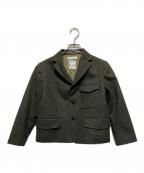 MADISON BLUEマディソンブルー）の古着「COMPACT MILITALY JK FLANNEL」｜オリーブ