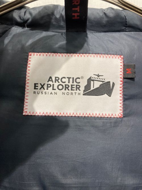 ARCTIC EXPLORER（アークティックエクスプローラー）ARCTIC EXPLORER (アークティックエクスプローラー) ダウンジャケット ブラック サイズ:Mの古着・服飾アイテム