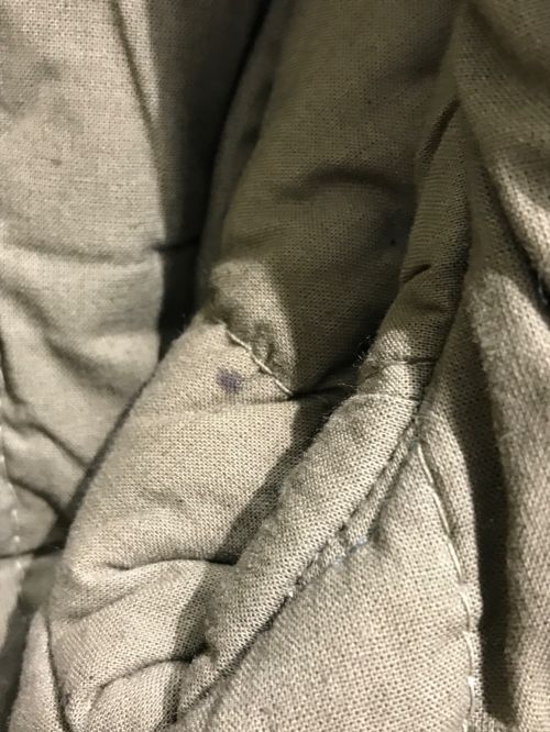 ミリタリー（ミリタリー）ミリタリー (ミリタリー) 中綿ミリタリーデッキジャケット オリーブ サイズ:ーの古着・服飾アイテム