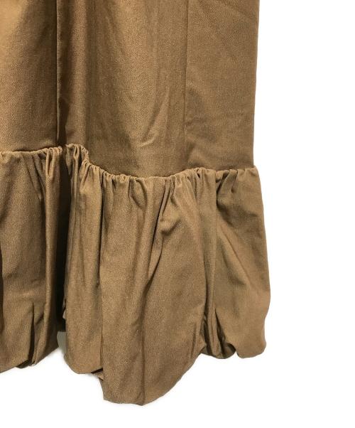 Ameri（アメリ）Ameri (アメリ) LAYERED BALLOON HEM DRESS カーキ サイズ:Sの古着・服飾アイテム