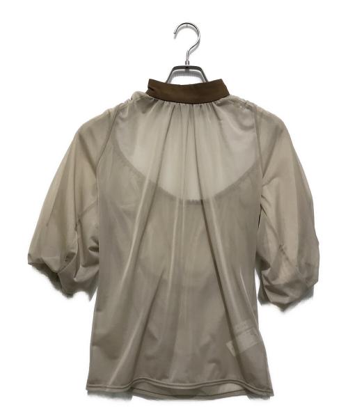 Ameri（アメリ）Ameri (アメリ) LAYERED BALLOON HEM DRESS カーキ サイズ:Sの古着・服飾アイテム