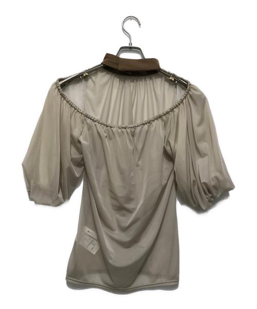 Ameri（アメリ）Ameri (アメリ) LAYERED BALLOON HEM DRESS カーキ サイズ:Sの古着・服飾アイテム