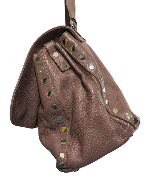 zanellato（ザネラート）ZANELLATO (ザネラート) 2WAYポスティーナレザーバッグ ブラウンの古着・服飾アイテム