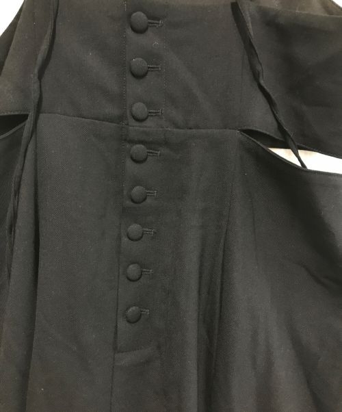 ETRE（エトレ）etre (エトレ) キャミソールワンピース ブラック サイズ:Fの古着・服飾アイテム