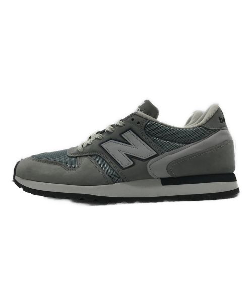 NEW BALANCE（ニューバランス）NEW BALANCE (ニューバランス) M770FA グレー×グリーン サイズ:US10.5の古着・服飾アイテム