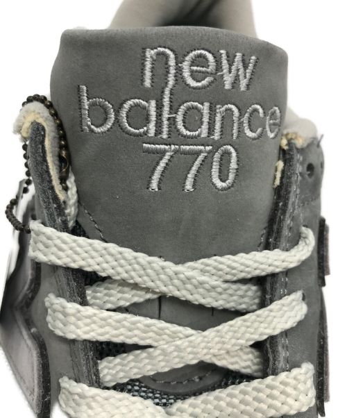 NEW BALANCE（ニューバランス）NEW BALANCE (ニューバランス) M770FA グレー×グリーン サイズ:US10.5の古着・服飾アイテム