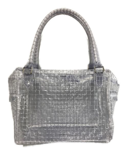 R&D.M.Co-OLDMAN'S TAILOR（オールドマンズテイラー）R&D.M.Co-OLDMAN'S TAILOR (オールドマンズテイラー) クリアボストンバッグ クリアの古着・服飾アイテム