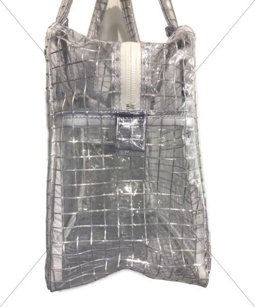 R&D.M.Co-OLDMAN'S TAILOR（オールドマンズテイラー）R&D.M.Co-OLDMAN'S TAILOR (オールドマンズテイラー) クリアボストンバッグ クリアの古着・服飾アイテム