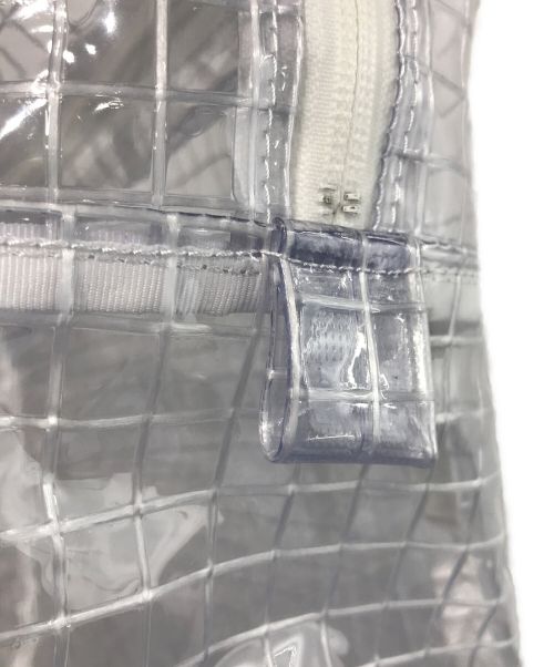 R&D.M.Co-OLDMAN'S TAILOR（オールドマンズテイラー）R&D.M.Co-OLDMAN'S TAILOR (オールドマンズテイラー) クリアボストンバッグ クリアの古着・服飾アイテム