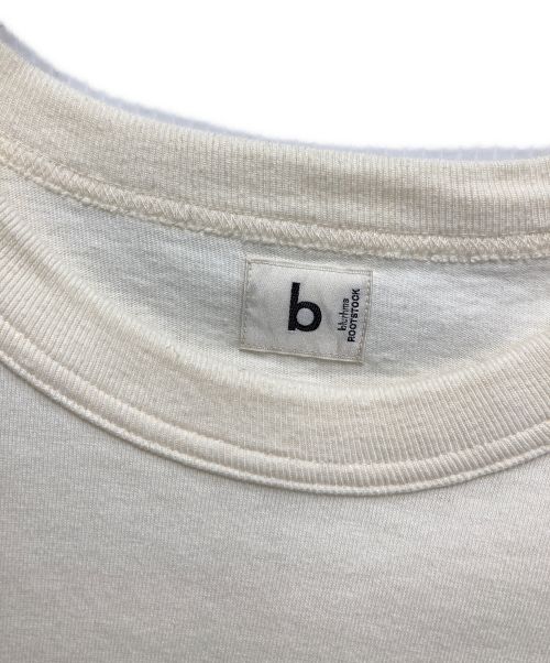 blurhms ROOTSTOCK（ブラームスルーツストック）blurhms ROOTSTOCK (ブラームスルーツストック) プリントTシャツ アイボリーの古着・服飾アイテム