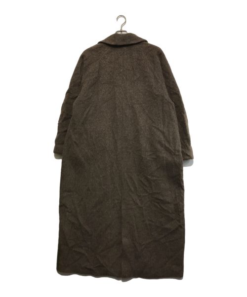 CLANE（クラネ）CLANE (クラネ) DOUBLR WOOL LONG COAT ブラウン サイズ:2の古着・服飾アイテム
