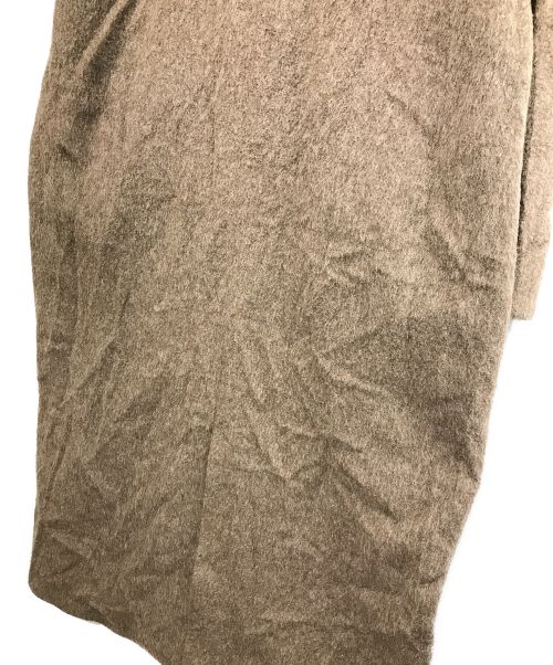 CLANE（クラネ）CLANE (クラネ) DOUBLR WOOL LONG COAT ブラウン サイズ:2の古着・服飾アイテム