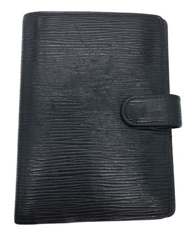 中古・古着通販】LOUIS VUITTON (ルイ ヴィトン) 手帳カバー ブラック
