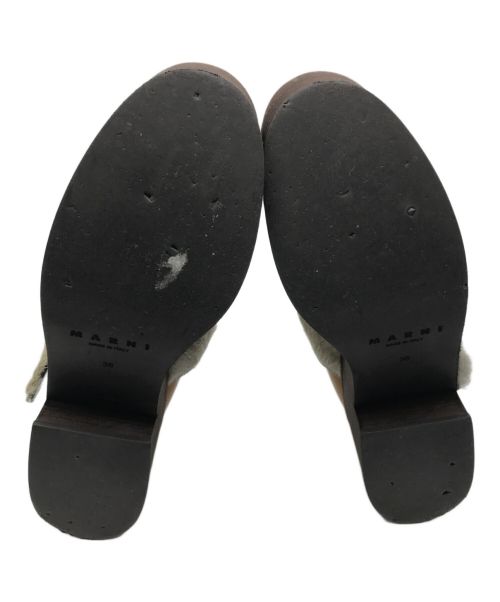 MARNI（マルニ）MARNI (マルニ) 18AW 厚底シューズ プラットフォームシューズ ブラウン サイズ:36の古着・服飾アイテム