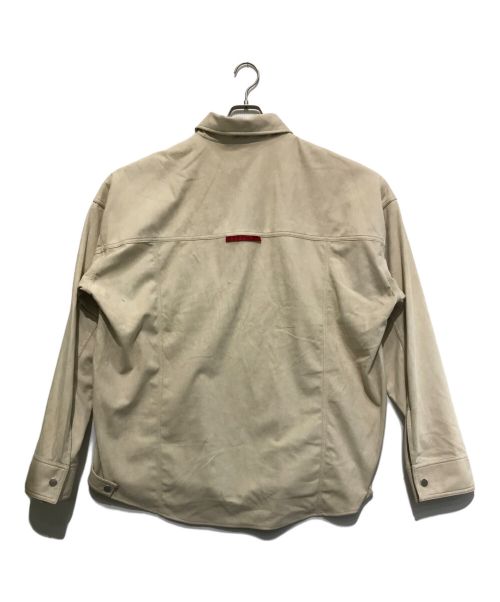 CVTVLIST（カタリスト）CVTVLIST (カタリスト) アンダークロススウェードシャツ ベージュ サイズ:2の古着・服飾アイテム