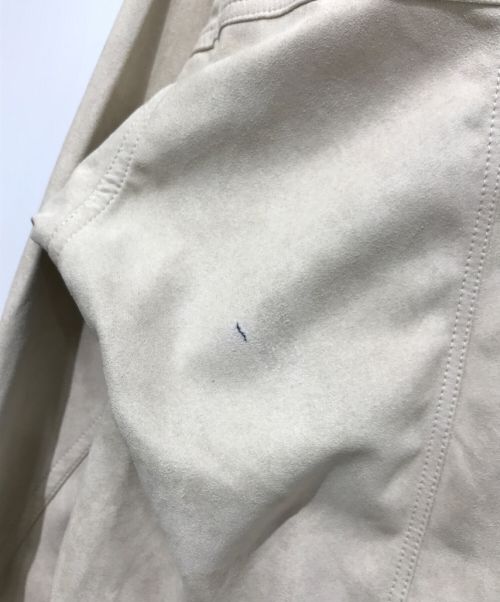 CVTVLIST（カタリスト）CVTVLIST (カタリスト) アンダークロススウェードシャツ ベージュ サイズ:2の古着・服飾アイテム