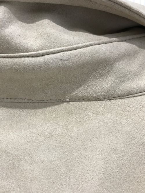 CVTVLIST（カタリスト）CVTVLIST (カタリスト) アンダークロススウェードシャツ ベージュ サイズ:2の古着・服飾アイテム