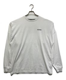 F.C.R.B.（エフシーレアルブリストル）の古着「L/S STAR BIG LOGO TEAM BAGGY TEE」｜ホワイト