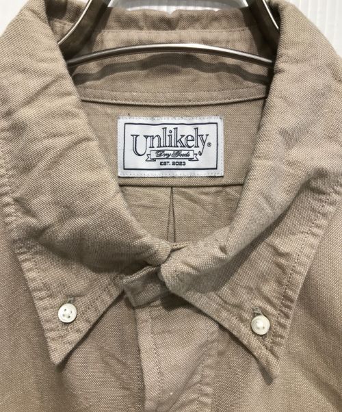 Unlikely（アンライクリー）Unlikely (アンライクリー) Button Down Shirts ベージュ サイズ:Lの古着・服飾アイテム