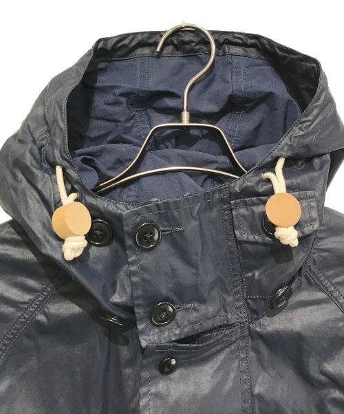 WALLACE&BARNES（ウォレス＆バーンズ）WALLACE&BARNES (ウォレス＆バーンズ) コーティングジャケット ネイビー サイズ:Sの古着・服飾アイテム