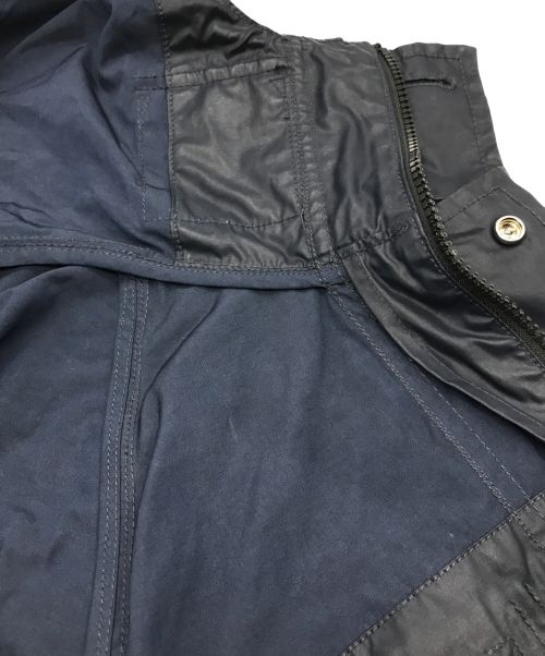 WALLACE&BARNES（ウォレス＆バーンズ）WALLACE&BARNES (ウォレス＆バーンズ) コーティングジャケット ネイビー サイズ:Sの古着・服飾アイテム