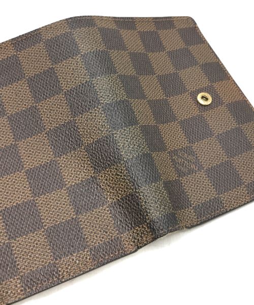 LOUIS VUITTON（ルイ ヴィトン）LOUIS VUITTON (ルイ ヴィトン) ダミエ ポルト モネ・ビエ ヴィエノワ ブラウン サイズ:ーの古着・服飾アイテム