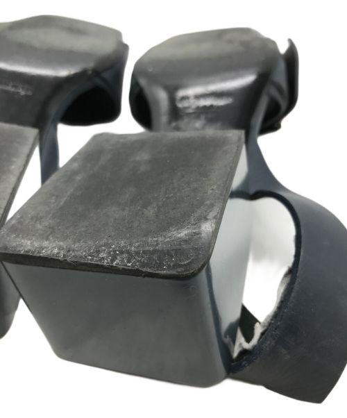 JIL SANDER（ジルサンダー）JIL SANDER (ジルサンダー) スクエアヒールサンダル ネイビー サイズ:37の古着・服飾アイテム