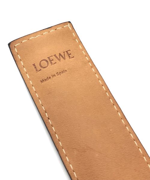 LOEWE（ロエベ）LOEWE (ロエベ) アナグラムレザーバングル オレンジ サイズ:ーの古着・服飾アイテム