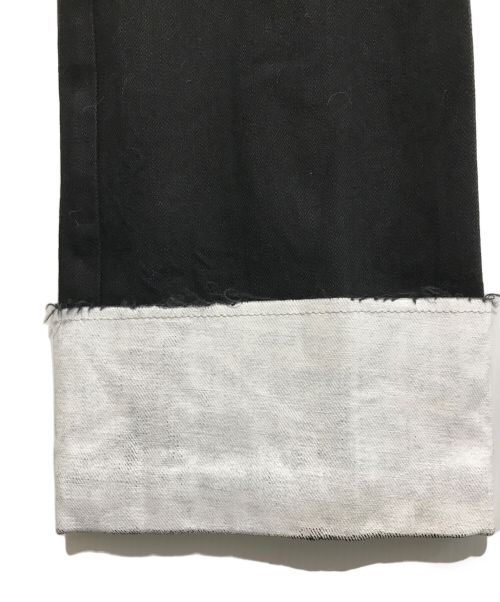 ADORE（アドーア）ADORE (アドーア) ブランプリントパンツ ブラック サイズ:36の古着・服飾アイテム