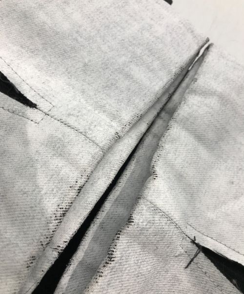 ADORE（アドーア）ADORE (アドーア) ブランプリントパンツ ブラック サイズ:36の古着・服飾アイテム