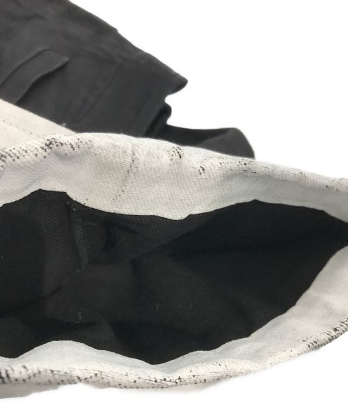 ADORE（アドーア）ADORE (アドーア) ブランプリントパンツ ブラック サイズ:36の古着・服飾アイテム