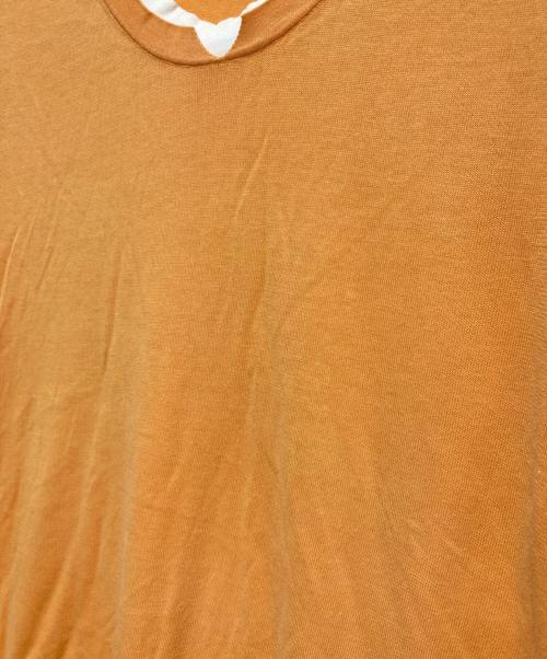 HERMES（エルメス）HERMES (エルメス) コットンニット オレンジ サイズ:Lの古着・服飾アイテム