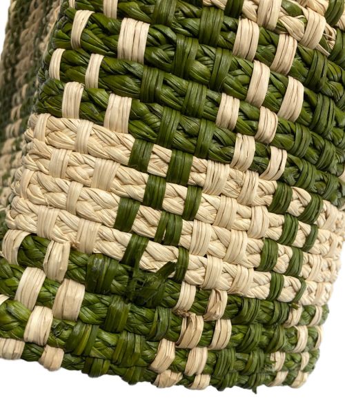 MARNI（マルニ）MARNI (マルニ) サンセットバッグ ベージュ×グリーンの古着・服飾アイテム