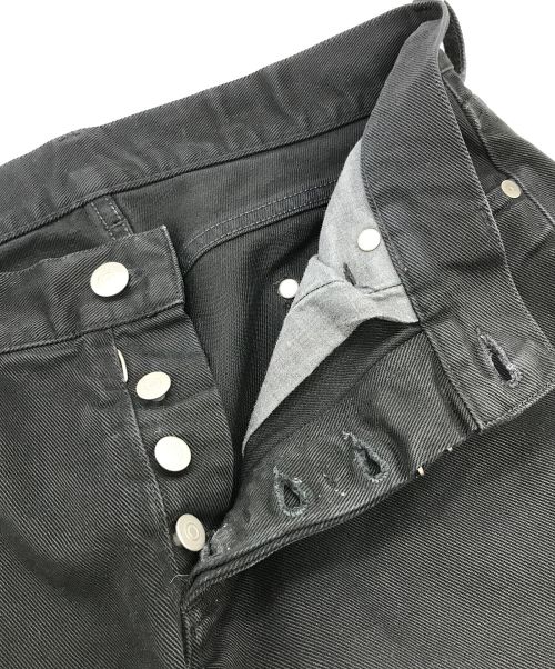 Martin Margiela14（マルタンマルジェラ14）Martin Margiela14 (マルタンマルジェラ14) アーカイブデニムパンツ ブラック サイズ:28の古着・服飾アイテム
