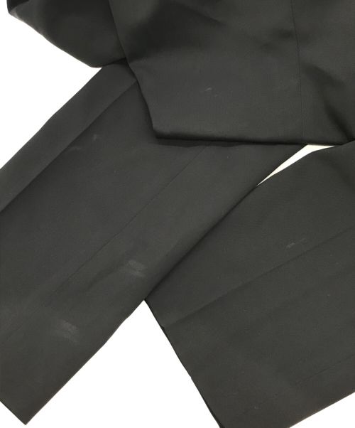 GUCCI（グッチ）GUCCI (グッチ) センタープレスパンツ ブラック サイズ:38の古着・服飾アイテム