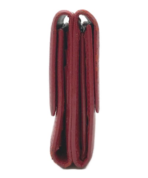 CHANEL（シャネル）CHANEL (シャネル) ココマーク2つ折り財布 レッド サイズ:ーの古着・服飾アイテム