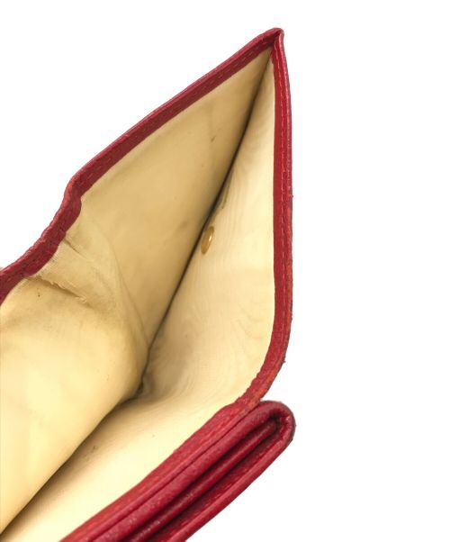 CHANEL（シャネル）CHANEL (シャネル) ココマーク2つ折り財布 レッド サイズ:ーの古着・服飾アイテム